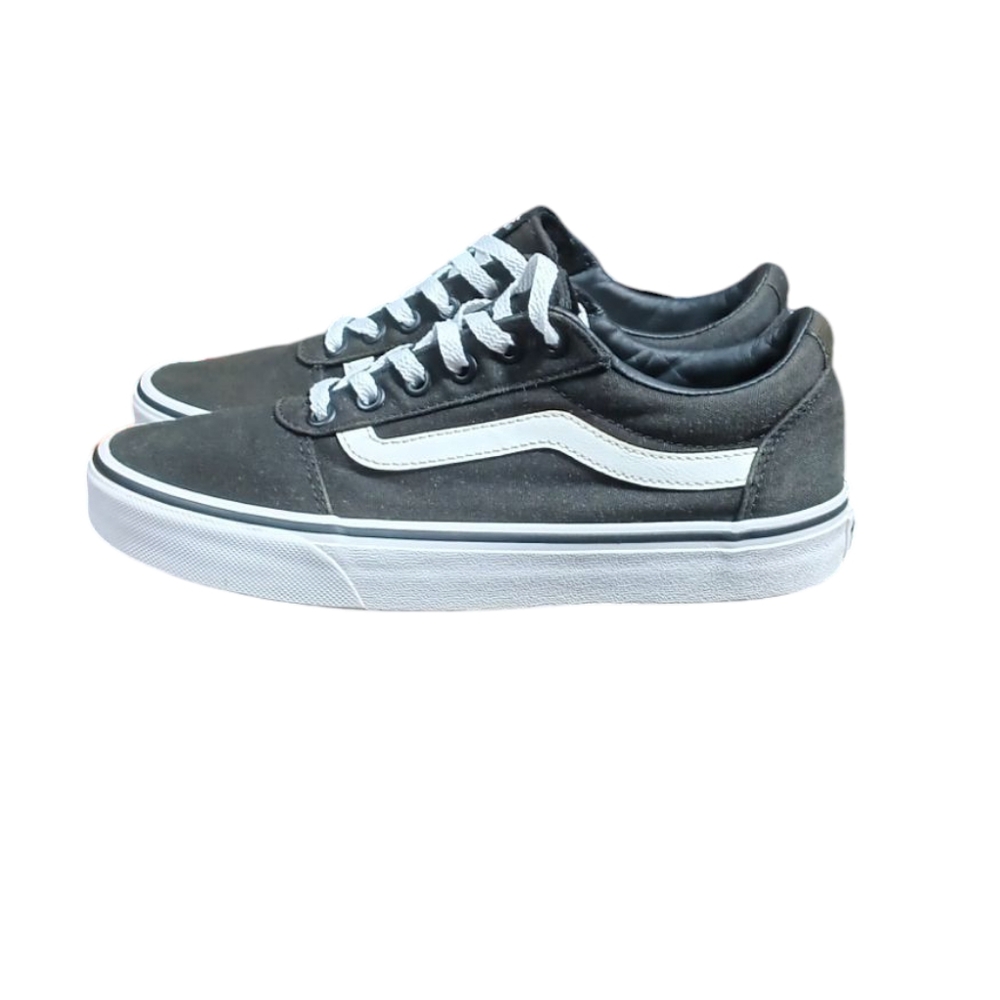 Womens Vans Black and White Sneakers